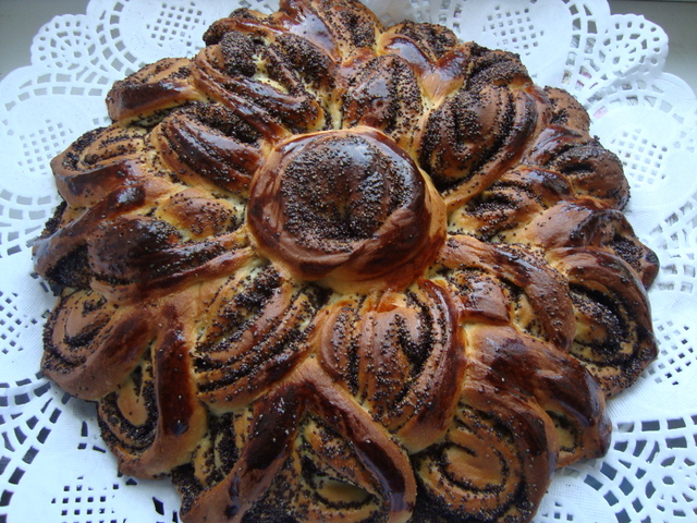 Маковый пирог с корицей, Рецепт приготовления