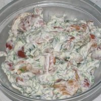 Грибной салат с овощами, Рецепт приготовления
