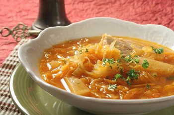 Щи мясные из свежей капусты, Рецепт приготовления