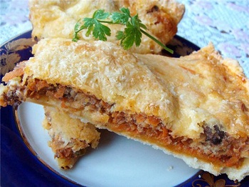 Рыбный пирог, Рецепт приготовления