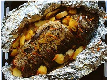 Рыба в Фольге, Рецепт приготовления