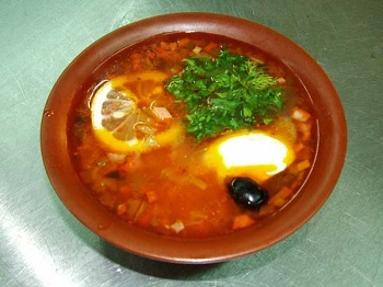 Солянка, Рецепт приготовления