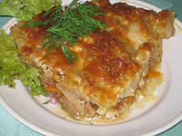 Рыбно-картофельная запеканка, Рецепт приготовления